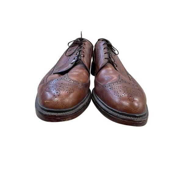 Allen Edmonds MacNeil Mens Brown Leather Oxford Dress Shoes Size 14AA SKU 7427 main image 12
